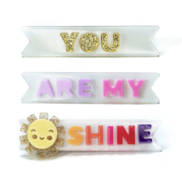 Lilies & Roses you are my sunshine hairclips set