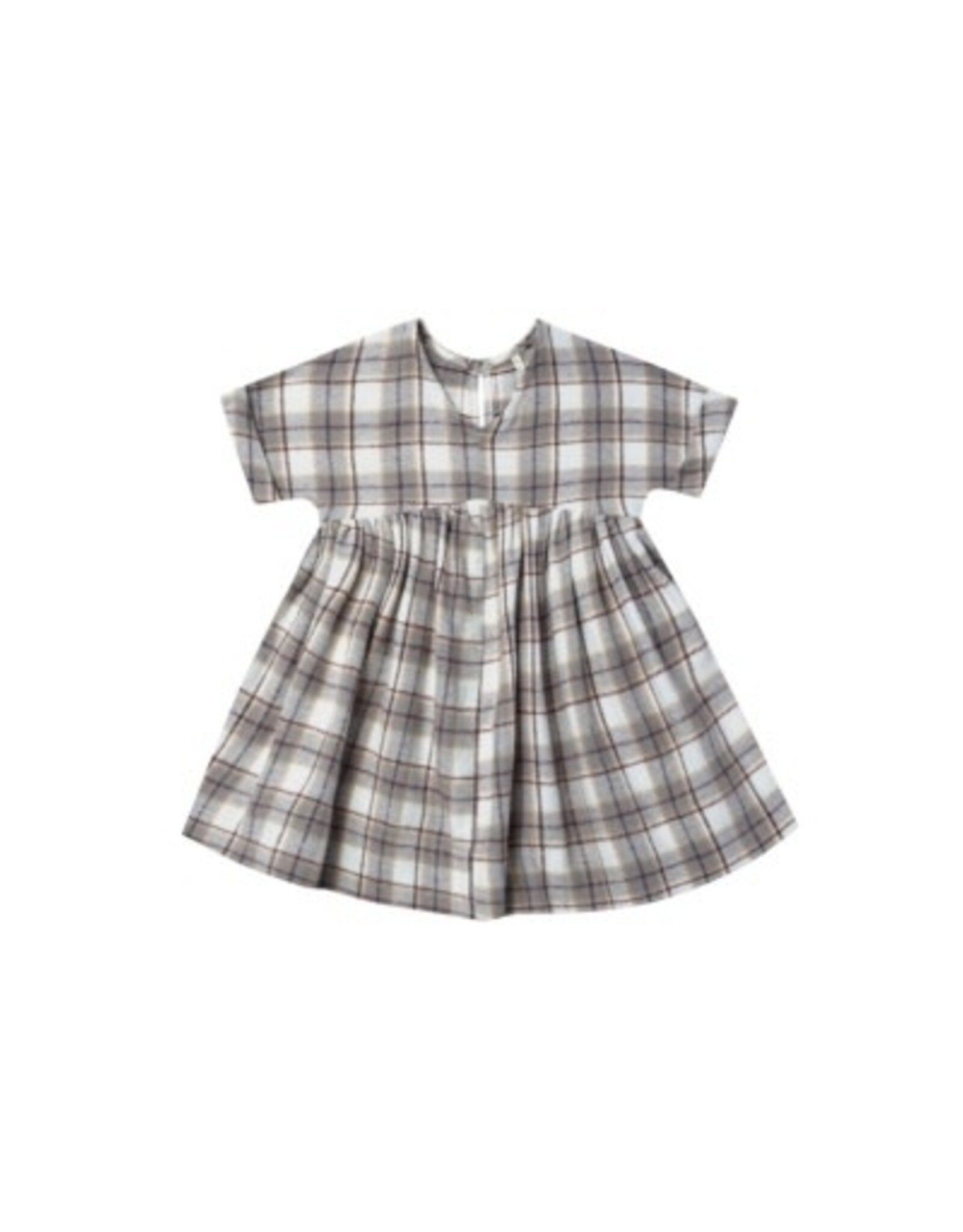 Rylee + Cru Inc. MAXWELL DRESS || BLUE FLANNEL