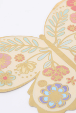 Meri Meri floral butterfly napkins