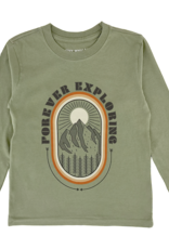 Tiny Whales forever exploring ls tee