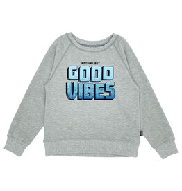 Feather 4 Arrow good vibes pullover- gray