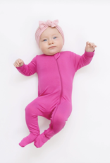 Kyte Baby zippered footie- raspberry