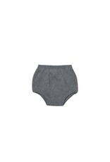 Quincy Mae KNIT BLOOMER || HEATHERED NAVY