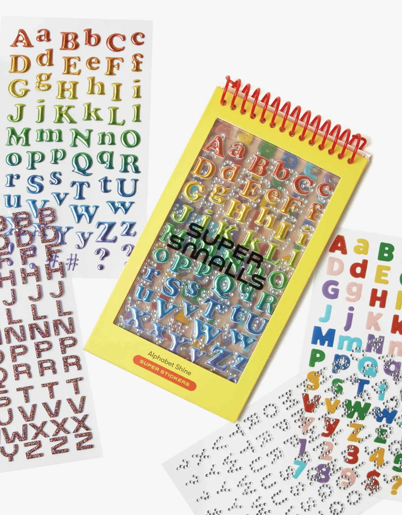 Super Smalls alphabet shine super stickers