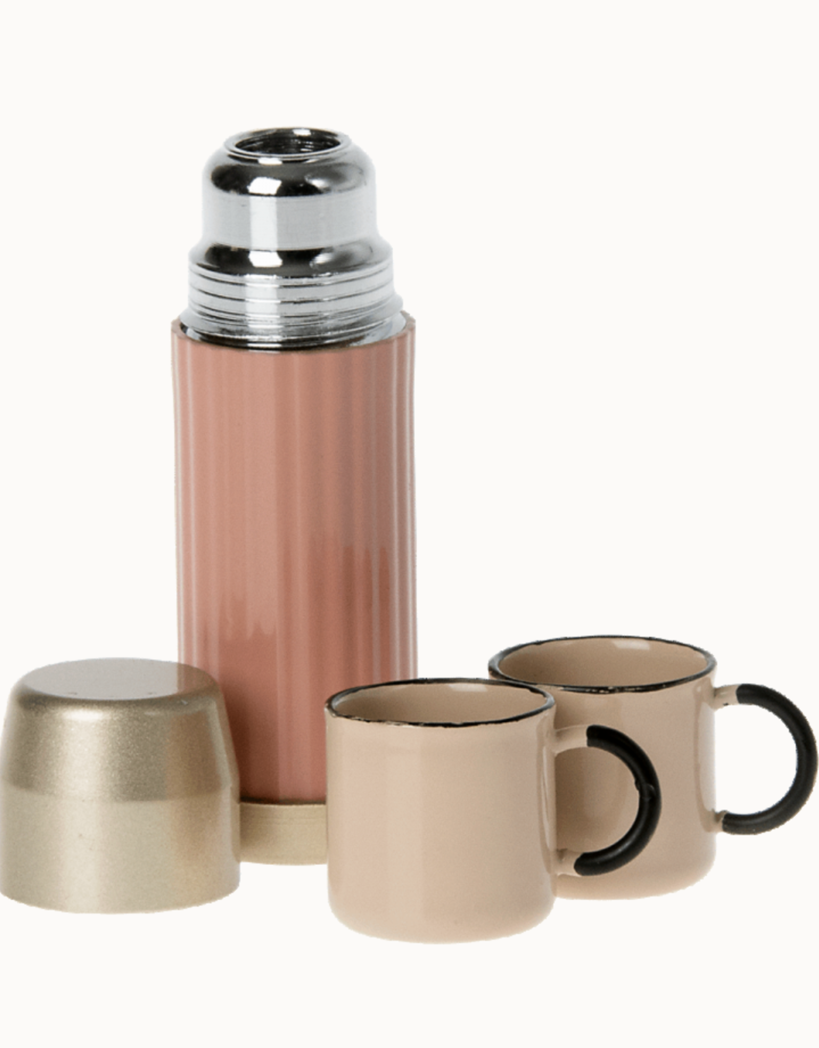 Maileg thermos & cups- soft coral