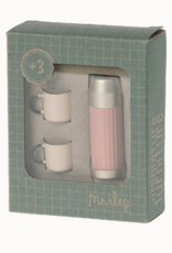 Maileg thermos & cups- soft coral