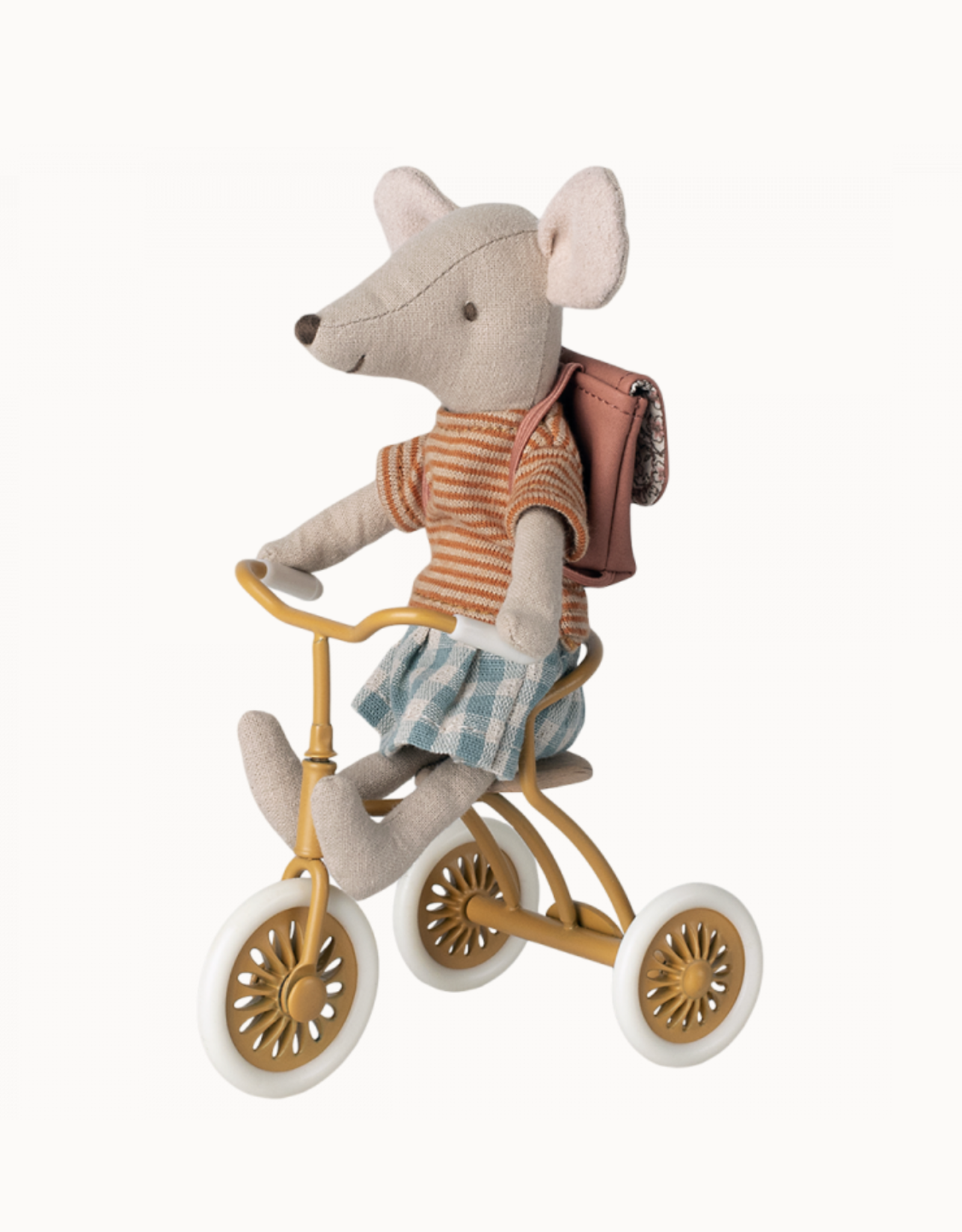 Maileg abri à tricycle, mouse- ocher