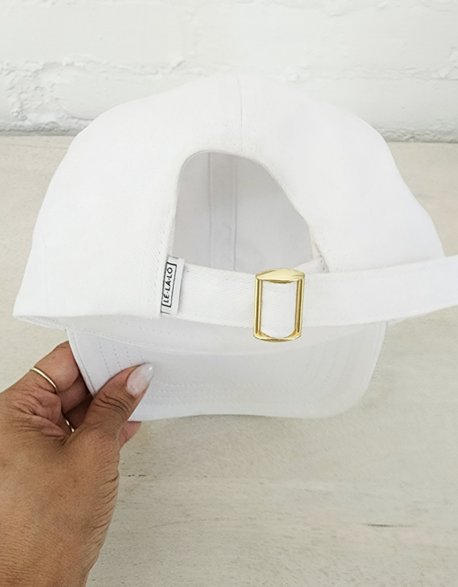 LE-LA-LO MINI hat - white