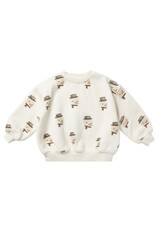 Rylee and Cru RELAXED SWEATSHIRT || SNOWMAN