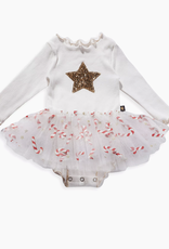 Petite Hailey candy cane baby tutu