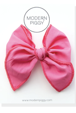 Modern Piggy petite party bow