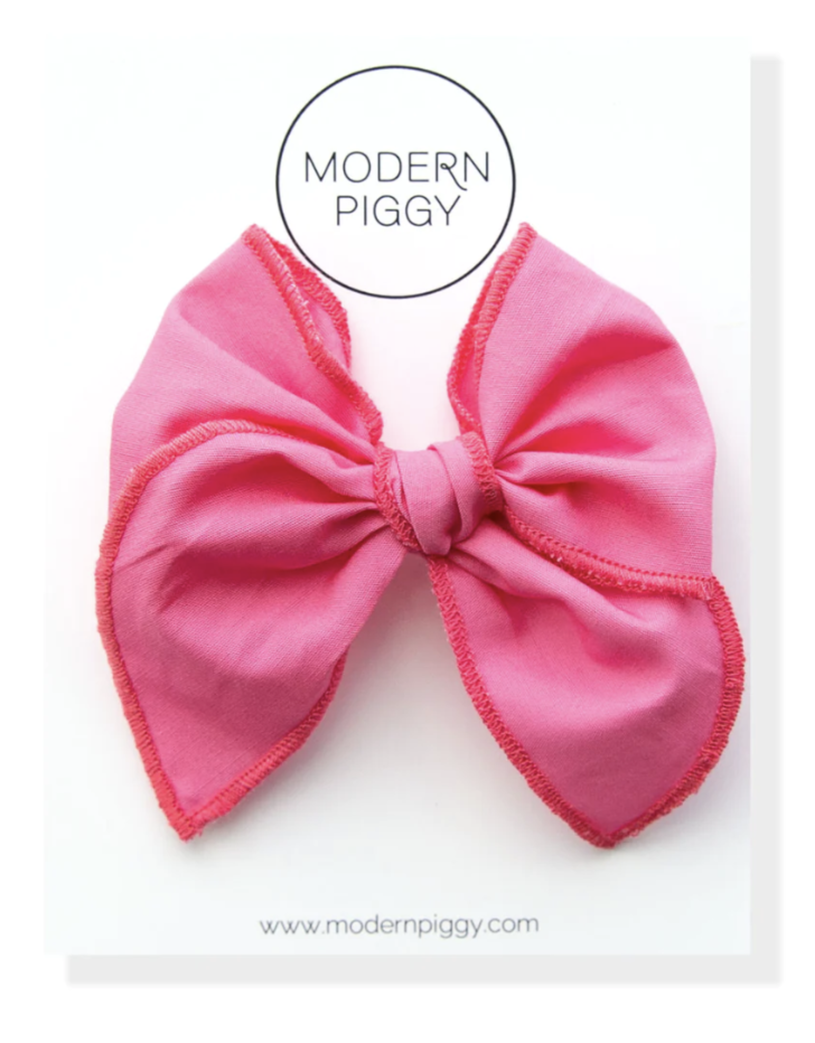 Modern Piggy petite party bow