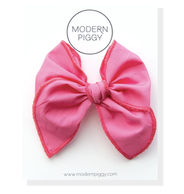 Modern Piggy petite party bow