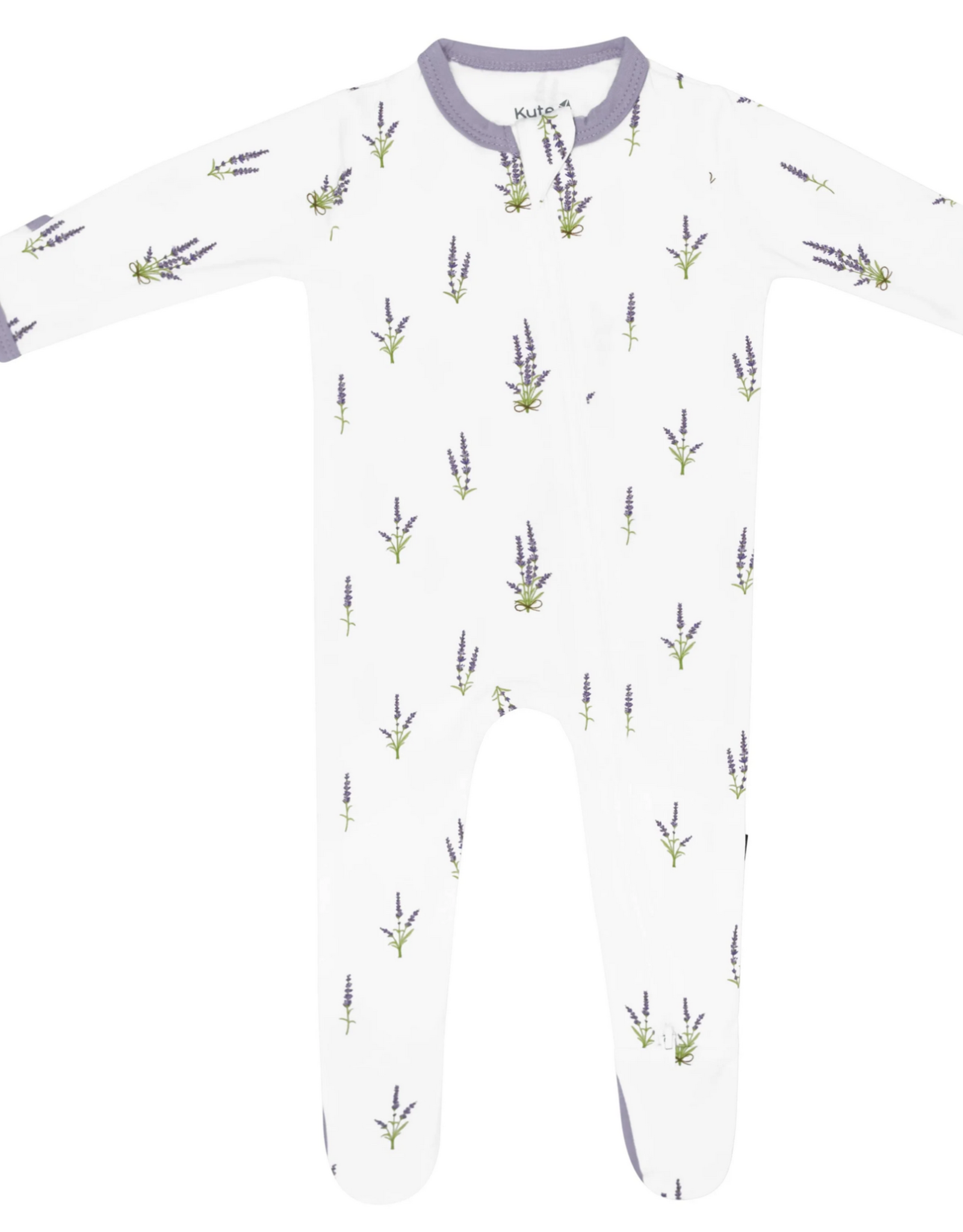 Kyte Baby zippered footie- lavender