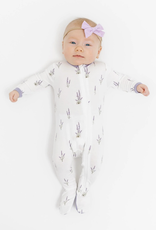 Kyte Baby zippered footie- lavender