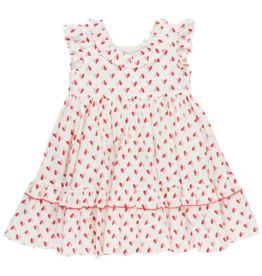 Pink Chicken judith dress- paper hearts