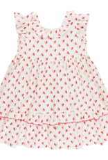 Pink Chicken judith dress- paper hearts