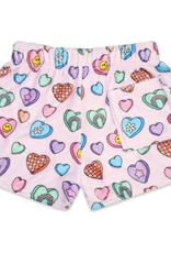 iScream plush shorts- candy heart