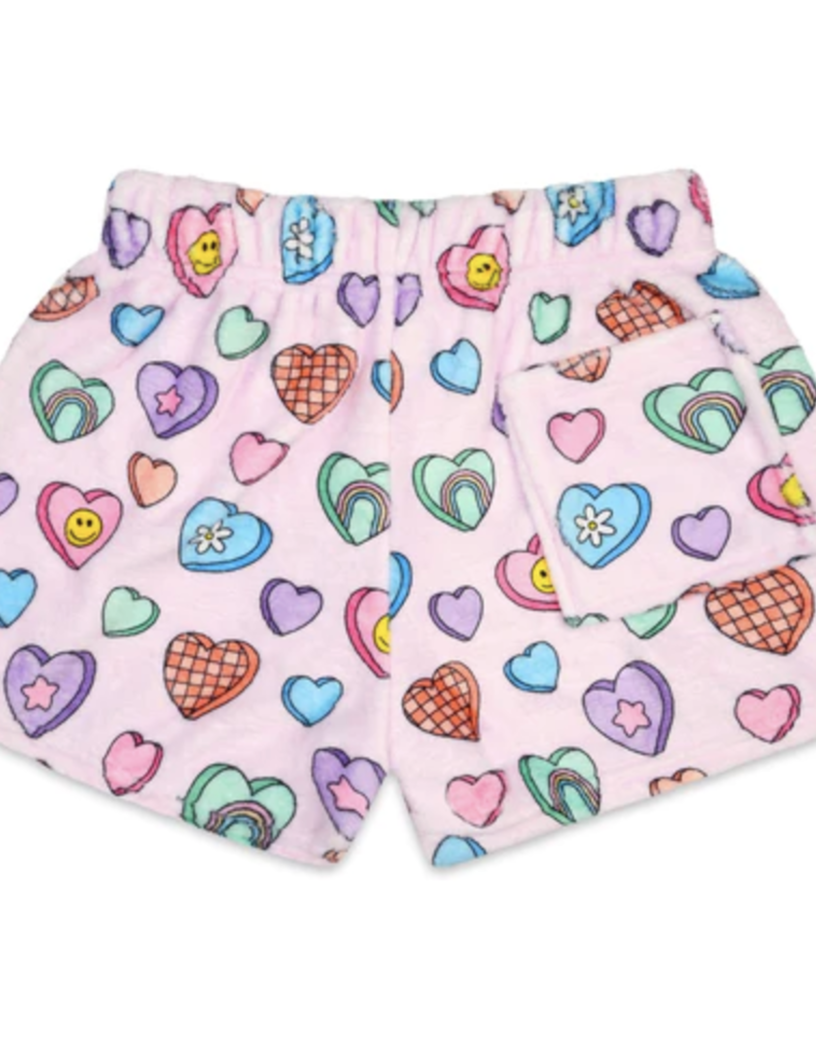 iScream plush shorts- candy heart