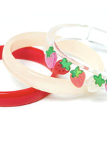 Lilies & Roses strawberry bangles