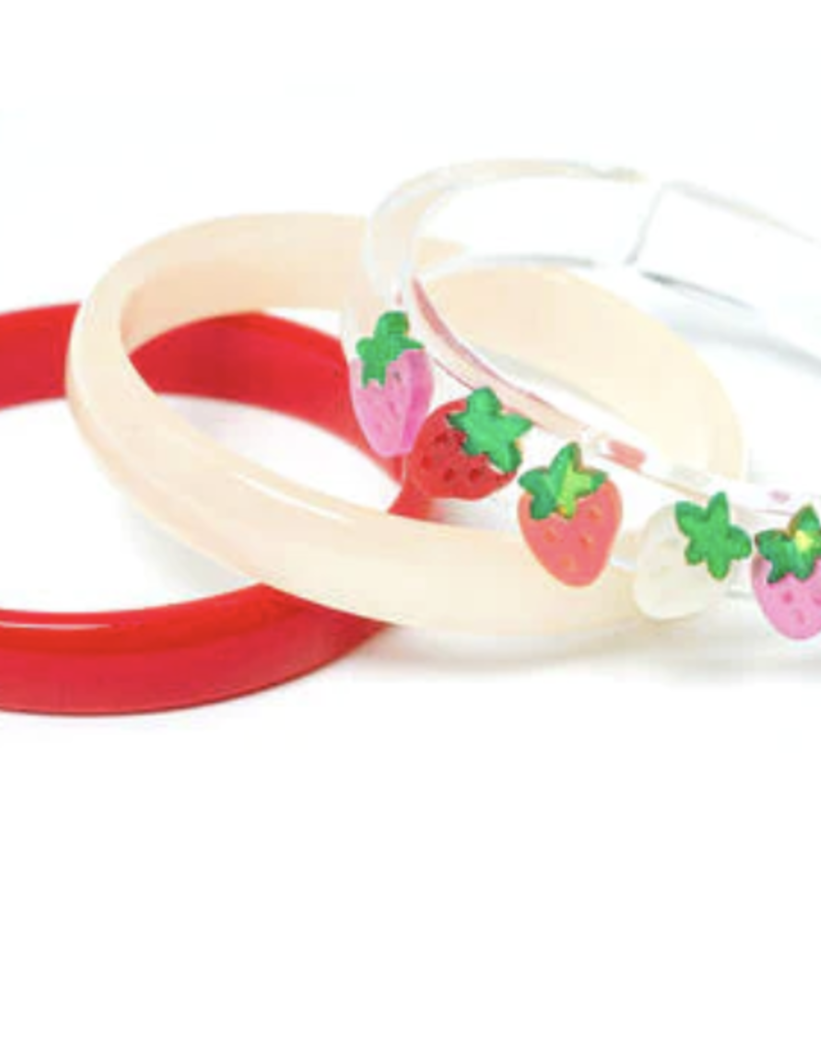 Lilies & Roses strawberry bangles