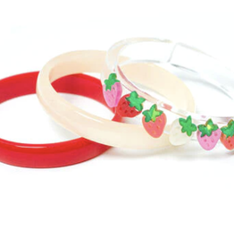 Lilies & Roses strawberry bangles