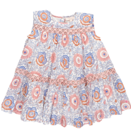 Pink Chicken girls krista dress - lisbon floral