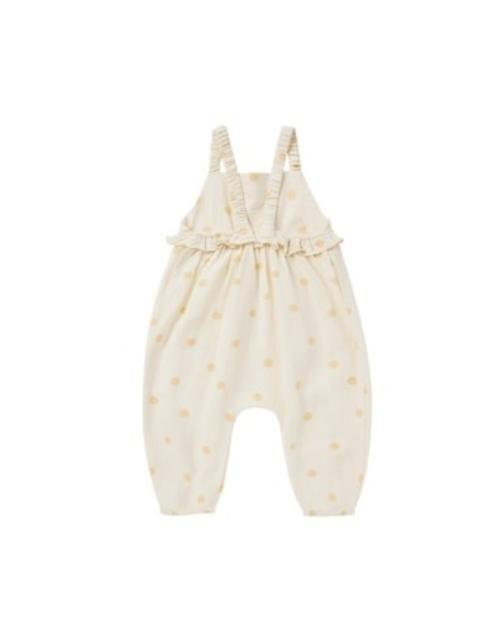 Rylee + Cru Inc. KINSLEY JUMPSUIT || YELLOW POLKA DOT