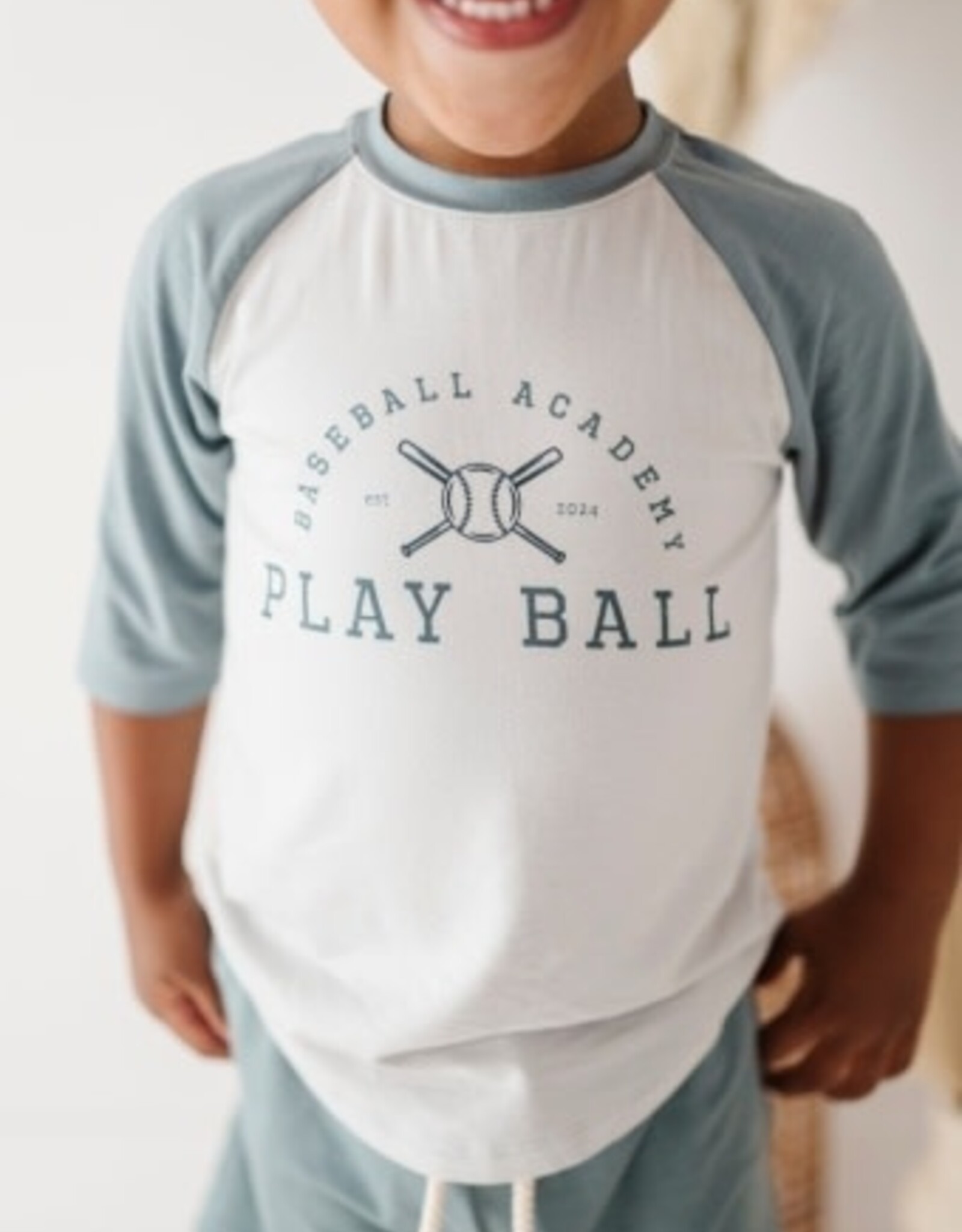 Babysprouts 3/4 SLEEVE BASEBALL TEE