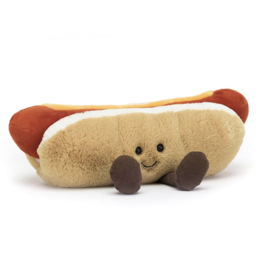 Jellycat amuseable hot dog