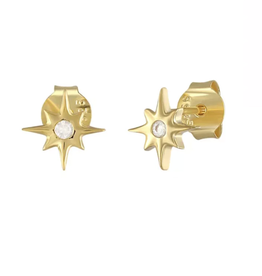 nikki smith mini crystal star studs