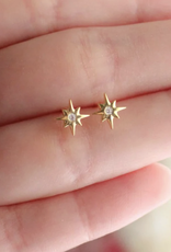 nikki smith mini crystal star studs