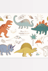 Meri Meri dinosaurs coloring placemats