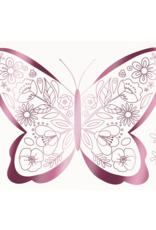 Meri Meri butterflies & flowers coloring placemats