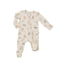 Angel Dear 2 WAY ZIPPER FOOTIE