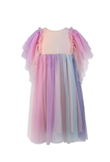 Lola & the Boys cotton candy dream tulle dress