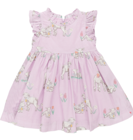 Pink Chicken girls leila dress - lavender lambs