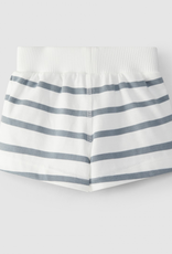 Snug indigo stripe shorts