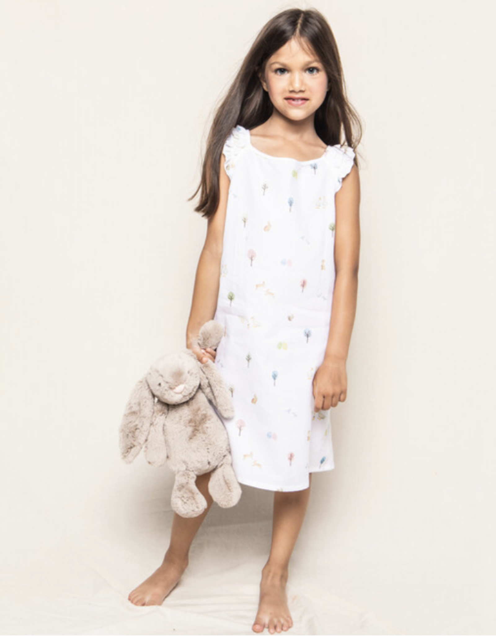 petite plume amelie nightgown- easter gardens