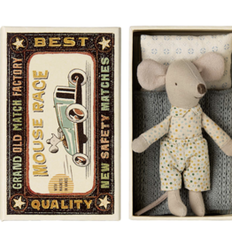 Maileg little brother mouse in matchbox