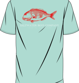 Saltwater Boys Company RED SNAPPER SS POCKET TEE