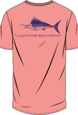 Saltwater Boys Company STRIPED MARLIN SS POCKET TEE