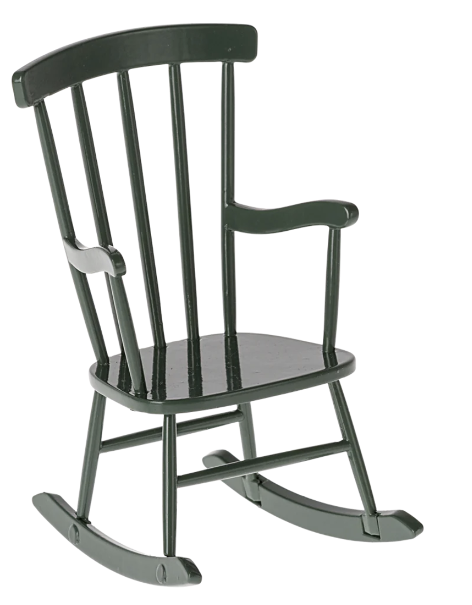 Maileg rocking chair, mouse- dark green