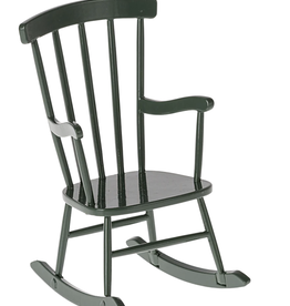 Maileg rocking chair, mouse- dark green