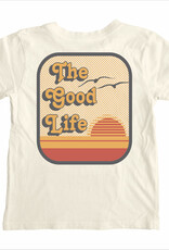 Tiny Whales the good life tee- natural