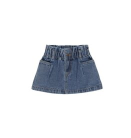 Rylee + Cru Inc. DENIM MINI SKIRT || INDIGO