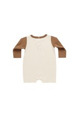 Quincy Mae LONG SLEEVE ROMPER || LION