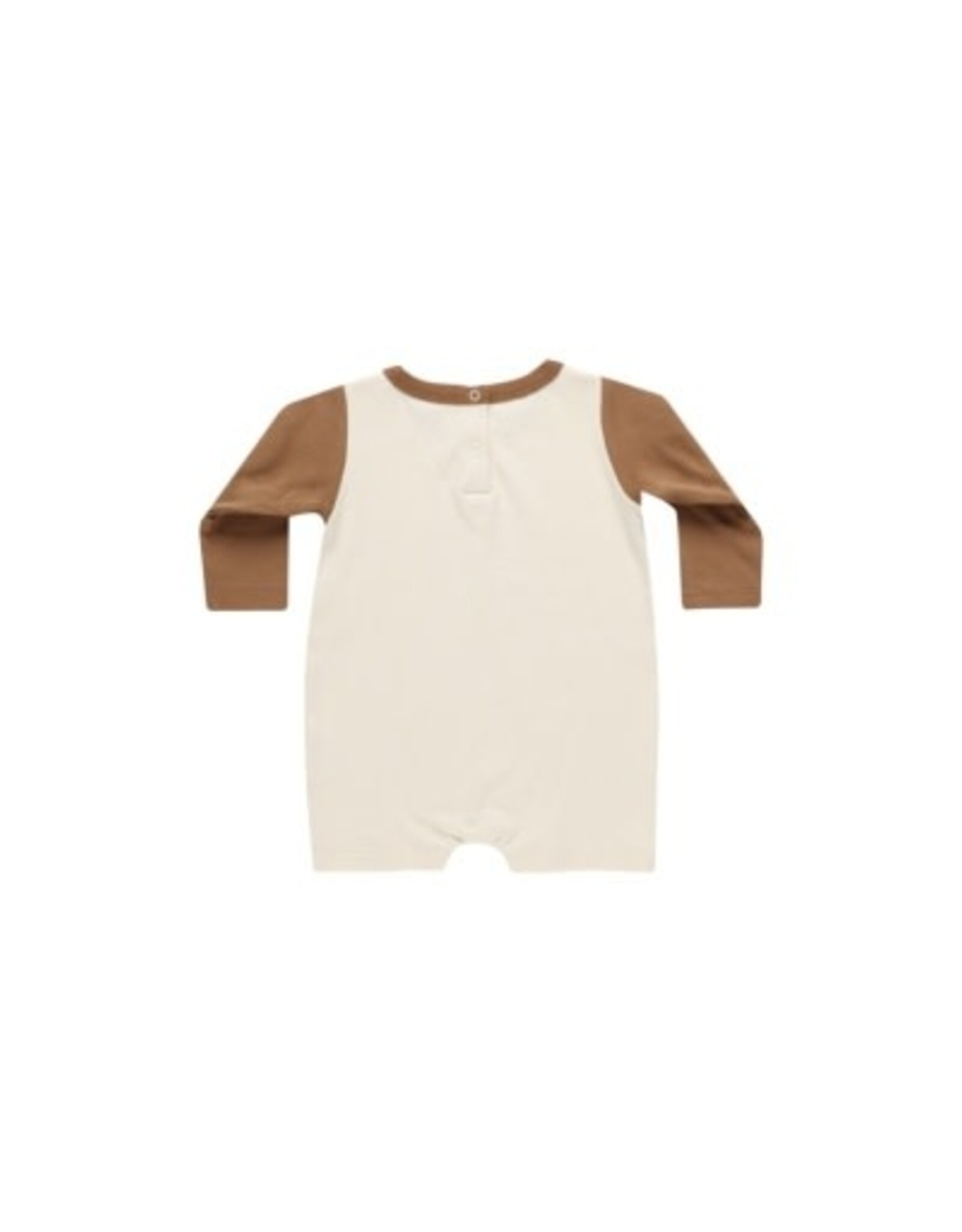 Quincy Mae LONG SLEEVE ROMPER || LION