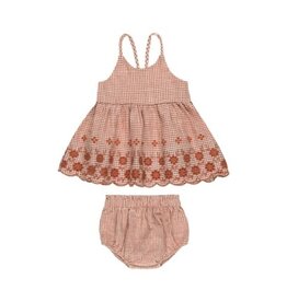 Rylee + Cru Inc. ZENNI SET || POPPY GINGHAM