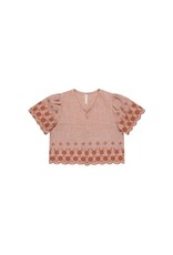Rylee and Cru CLEO TOP || POPPY GINGHAM